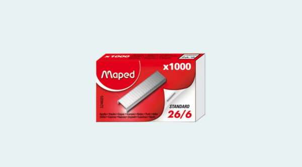 AGRAFES MAPED STANDARD 18 BOITES DE 1000 24/6