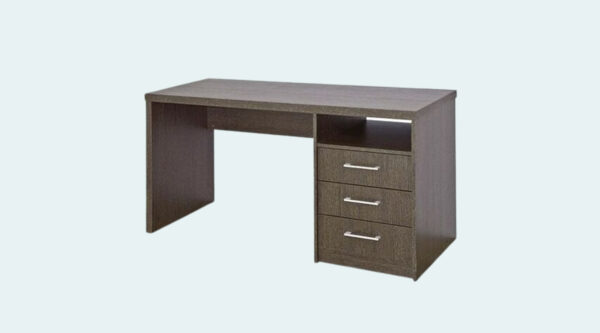 BUREAU OPÉRATEUR WORK WENGUÉ 140 CM