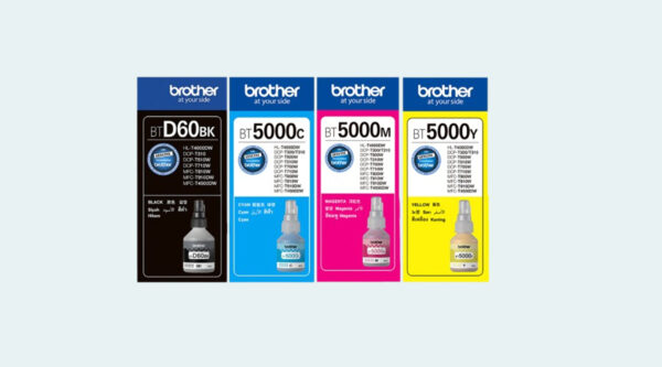 CARTOUCHE JET D’ENCRE BROTHER BT-5000C CYAN ORIGINALE