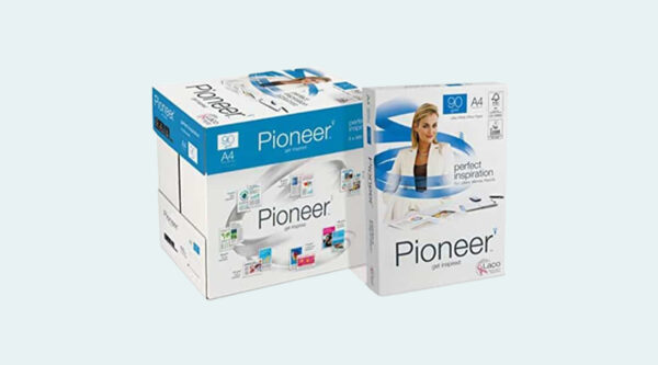 RAMETTES DE PAPIER BLANC PIONEER A4 LOT DE 5 90G/M² 500 FEUILLES